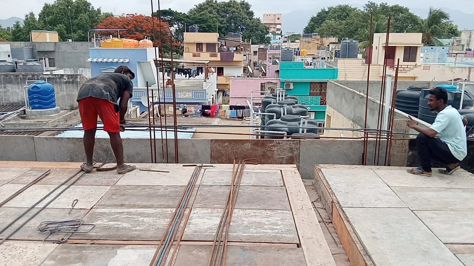 2 BHK Residential Building - 3 Story