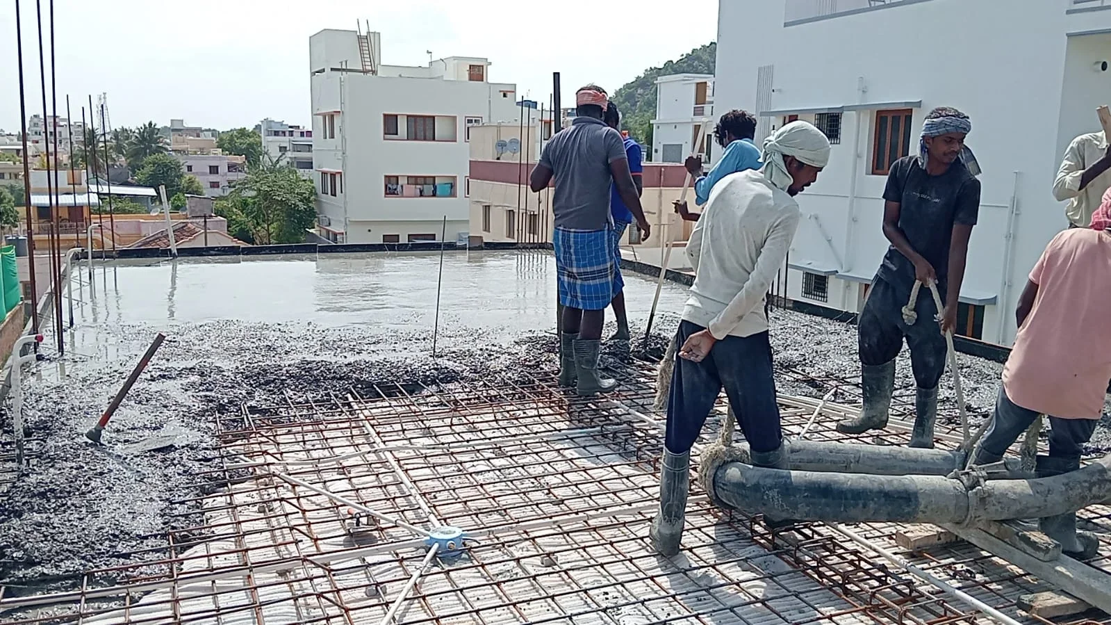 Modern Residential Building - 2 BHK