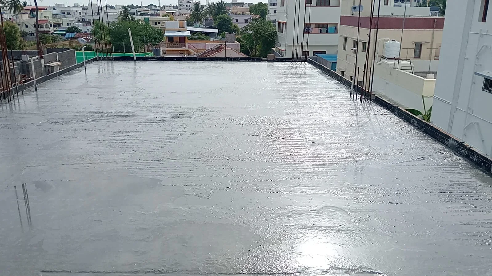 Modern Residential Building - 2 BHK